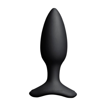 Hush 2 - Plug vibrador controlado por app - 3,8 cm - Negro