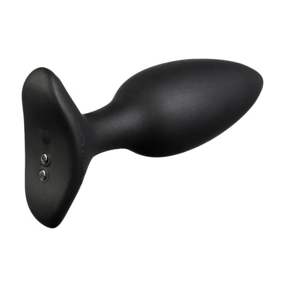 Hush 2 - Plug vibrador controlado por app - 4,4 cm - Negro