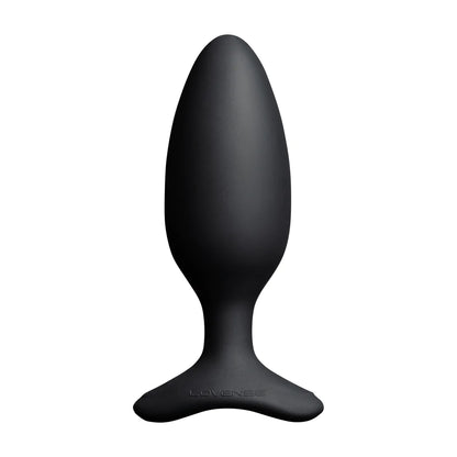 Hush 2 - Plug vibrador controlado por app - 4,4 cm - Negro