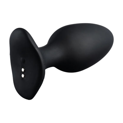 Hush 2 - Plug vibrador controlado por app - 5,7 cm - Negro