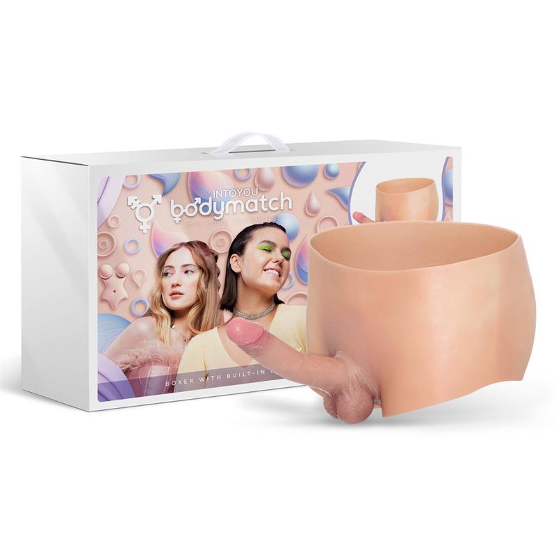 Blayke Boxer con Pene 18 cm Hiperrealista Silicona Liquida Talla unica