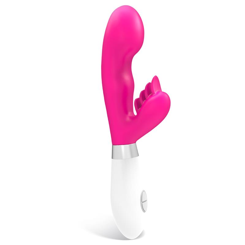 Sliper Vibrador Conejito Silicona Rosa