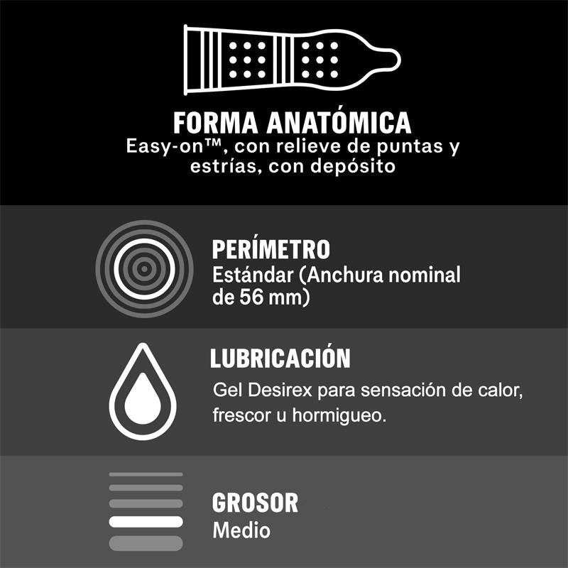 Preservativos Intense 12ud