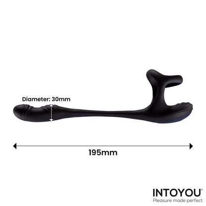 Kamber Plug Anal Vibracion y Waving 360º y Estimulador Testiculos