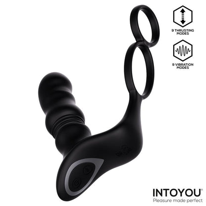 Womp Masajeador Prostatico con Vibracion Thrusting y Control Remoto