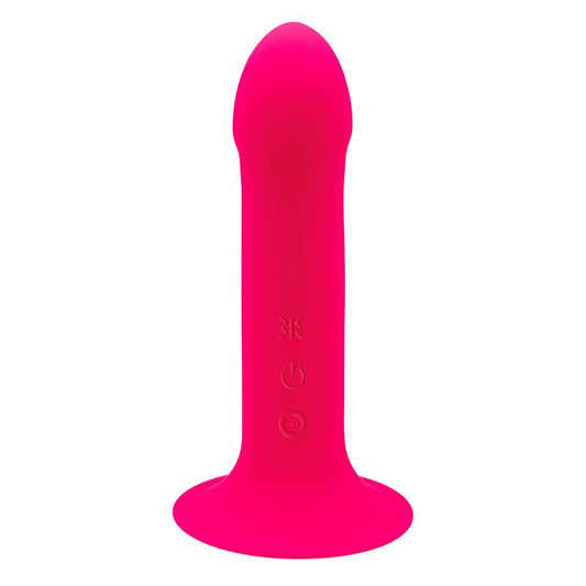 Dildo Doble Densidad Vibracion Hitsens 2 M Rosa