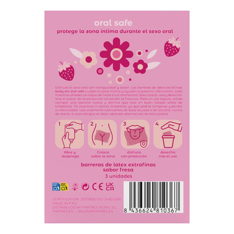 Barreras Orales Caja de 3 Ud
