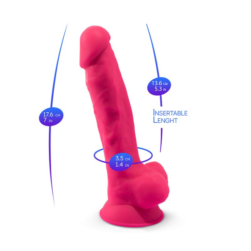 Dildo Dual Density Mod 1 7 Rosa
