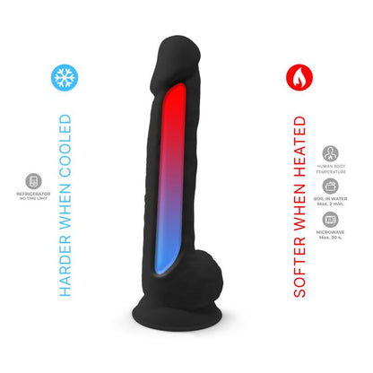 Dildo Dual Density Model 1 15 Negro
