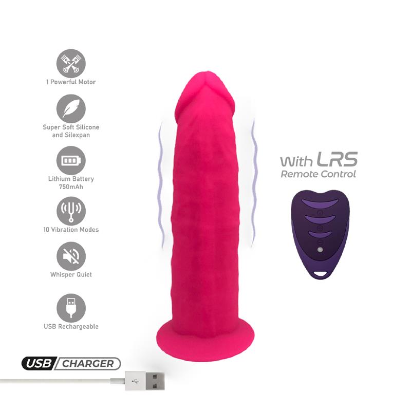 Dildo Dual Density con Vibracion Mod 2 7