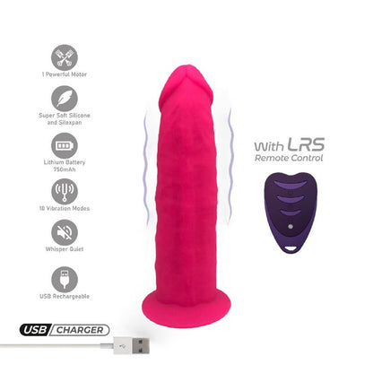 Dildo Dual Density con Vibracion Mod 2 7