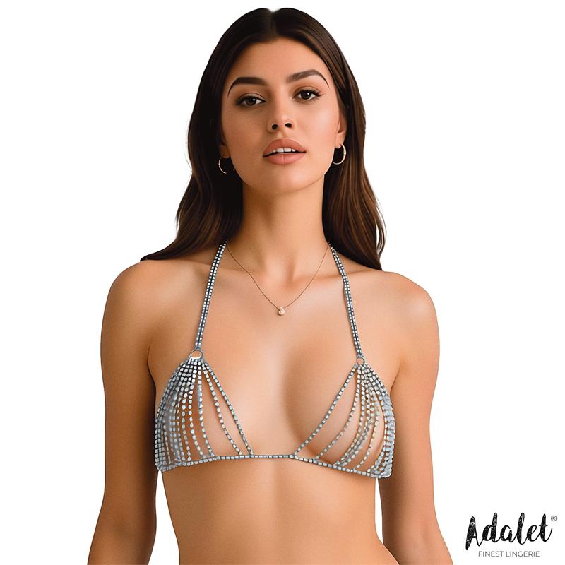 Mireya Sujetador Plateado Talla unica