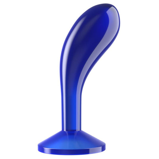 Plug Anal Flawless Azul Transparente 6