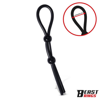 Lasso Anillo para el Pene Silicona Ajustable