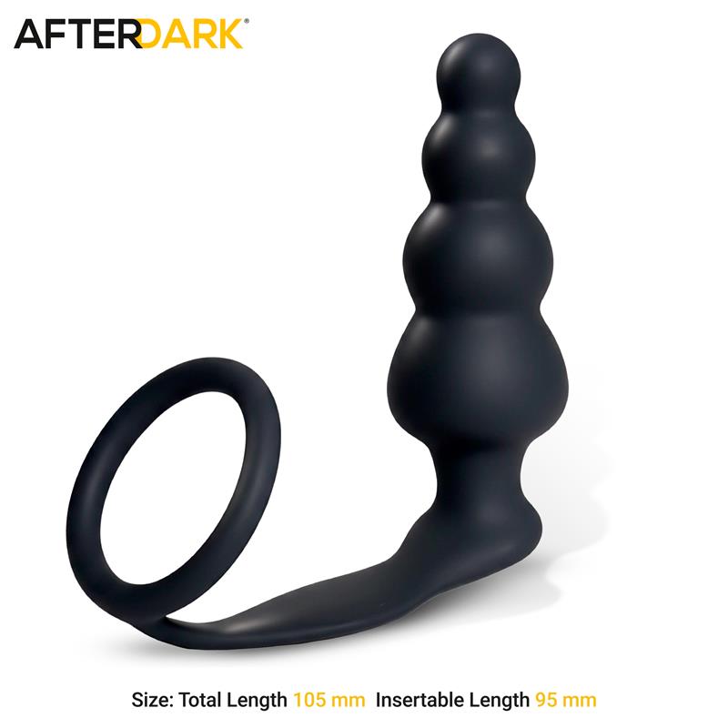 Timko Plug Anal con Anillo de Silicona