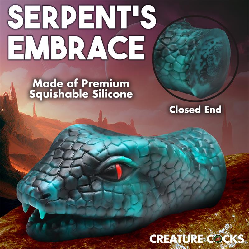 Serpentine Masturbador Serpiente Silicona