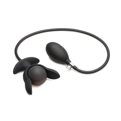 Dark Pearl Plug Anal con Inflado y Vibracion con Control Remoto