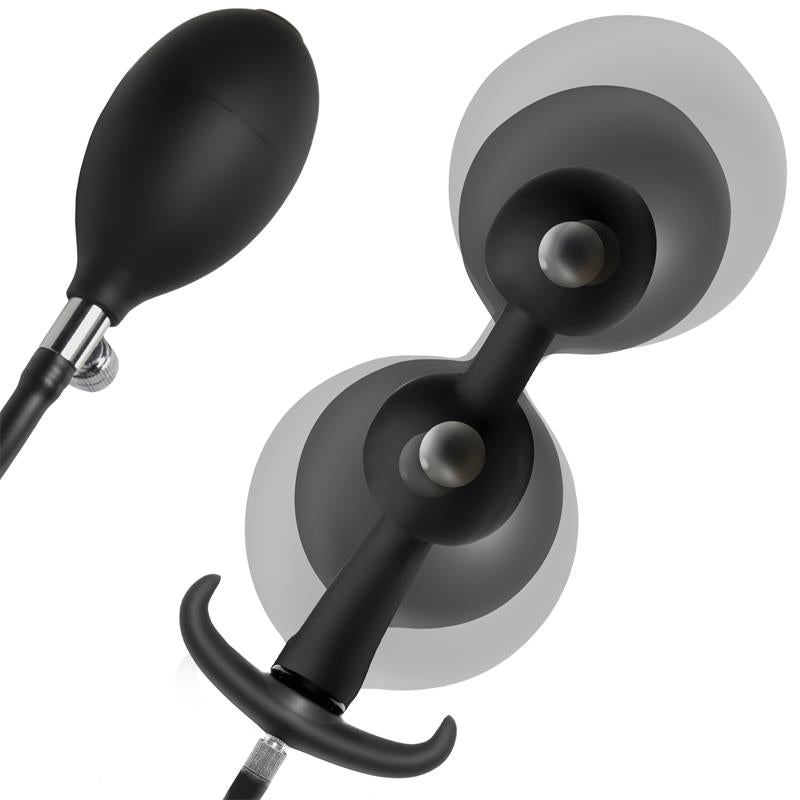 Ass Rattler Bolas Anales con Inflado y Peso