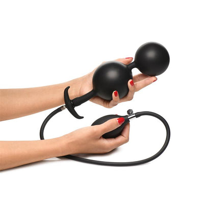 Ass Rattler Bolas Anales con Inflado y Peso