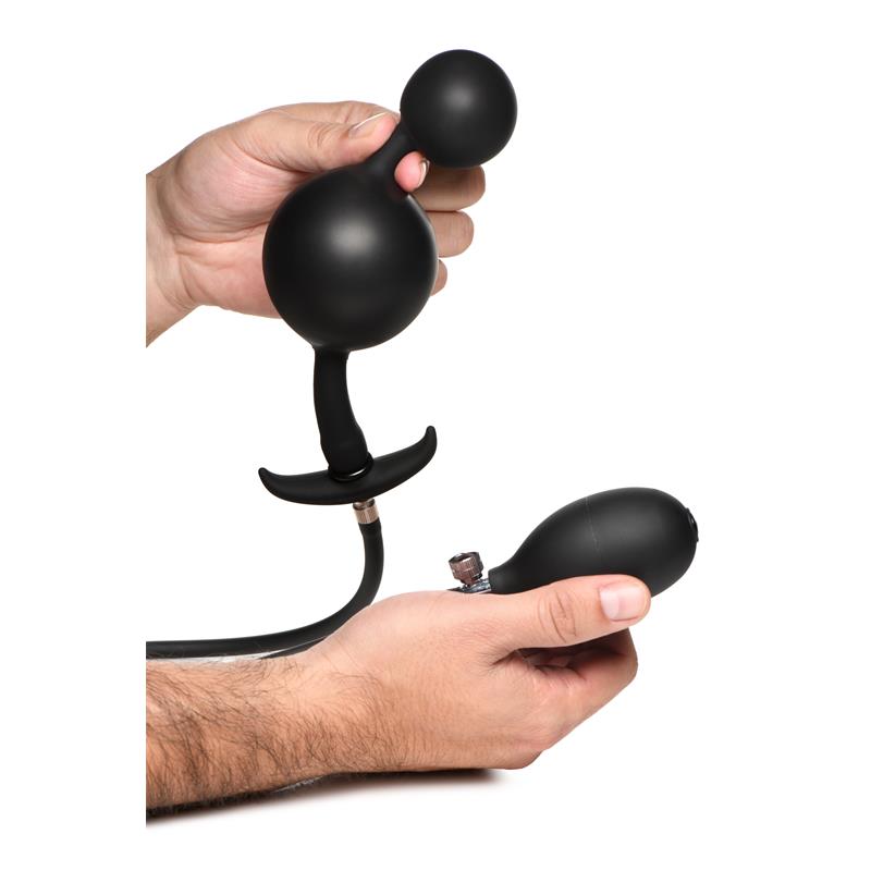 Ass Rattler Bolas Anales con Inflado y Peso