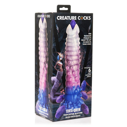 Tenta Queen Dildo Ovipositor con 6 Huevos