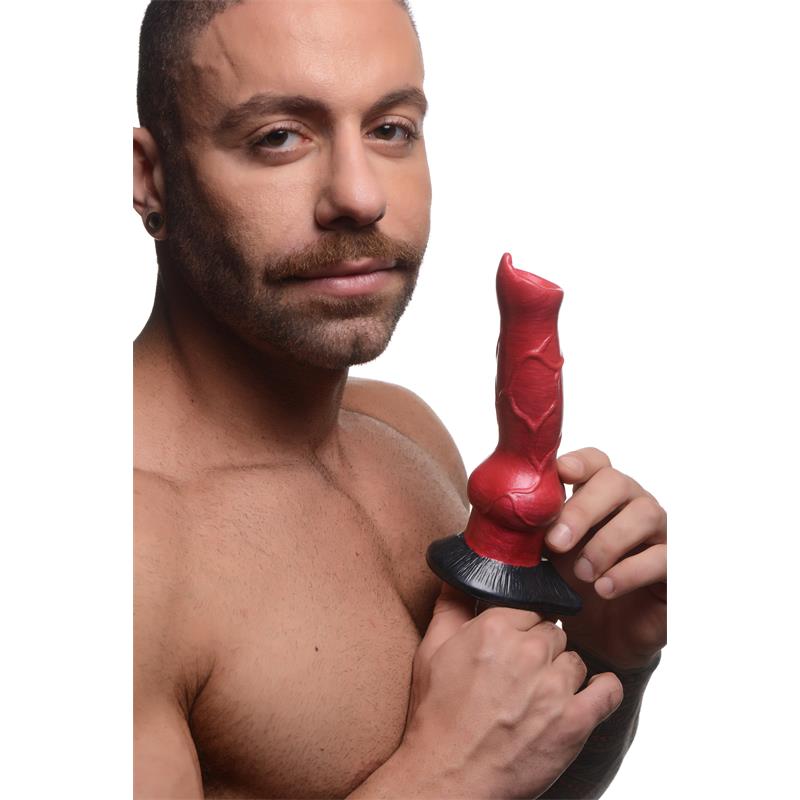 Hell Hound Dildo Silicona 19 cm 75