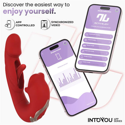 Mouty Vibrador Funcion Mordisqueo y Flipping con App