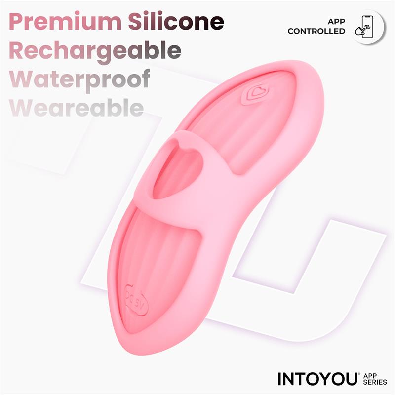 Laia Estimulador de Dedo con Calor y Funda con APP Rosa