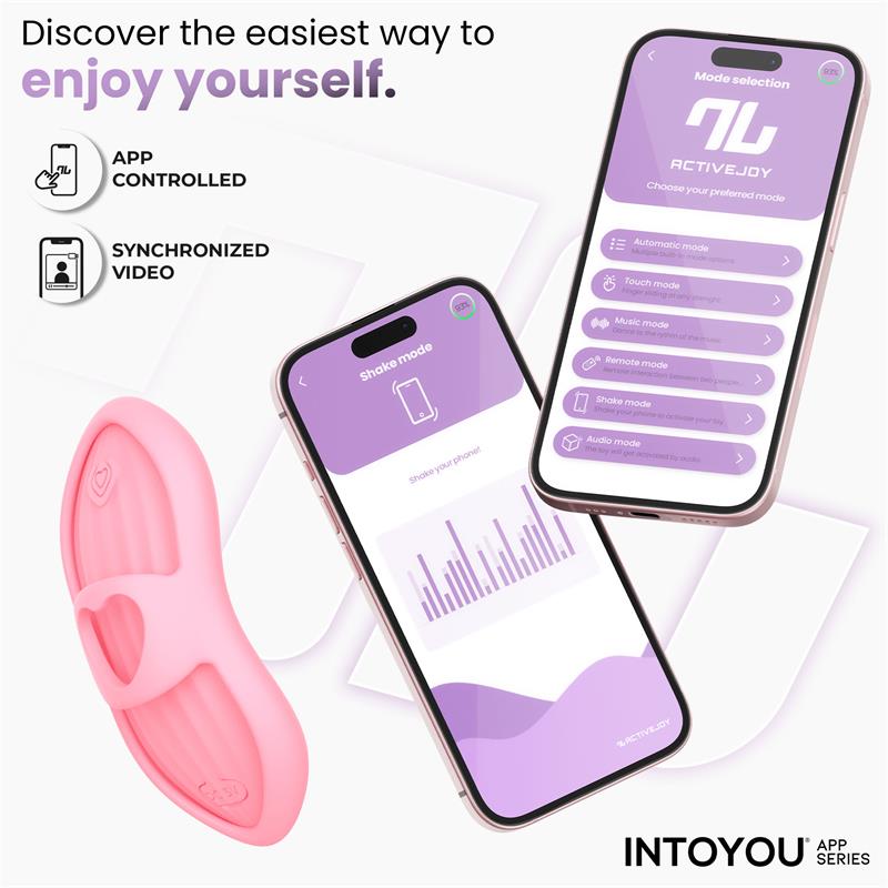 Laia Estimulador de Dedo con Calor y Funda con APP Rosa