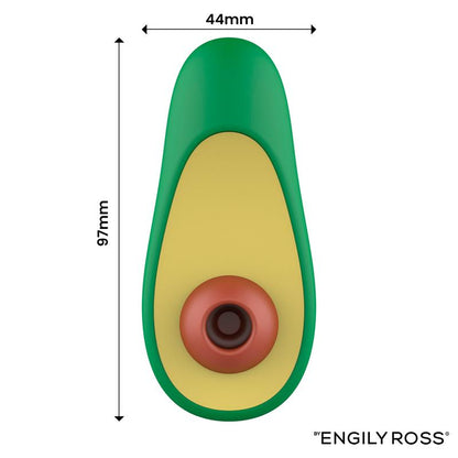Avocado Estimulador de Clitoris con Succion