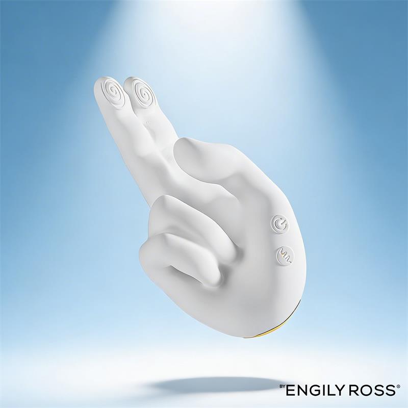 Flirty Hand Estimulador Finger con Efecto Calor
