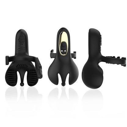 Anillo Vibrador para Pene y Testiculos Ajustable