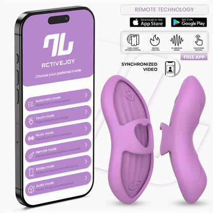 Laia Estimulador de Dedo con Calor y Funda con APP Lavanda