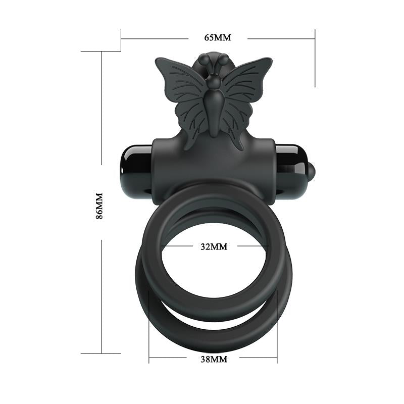 Anillo para el Pene Passionate Ring IX con Vibracion