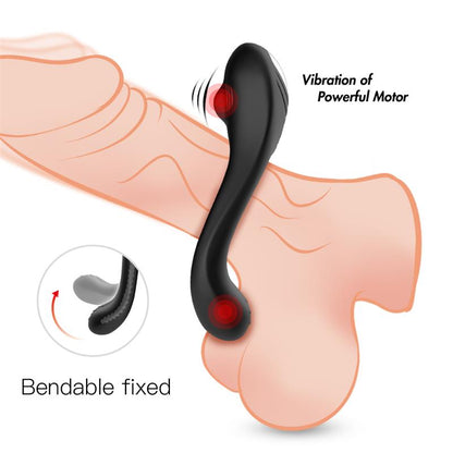 Anillo Vibrador para Pene y Testiculos