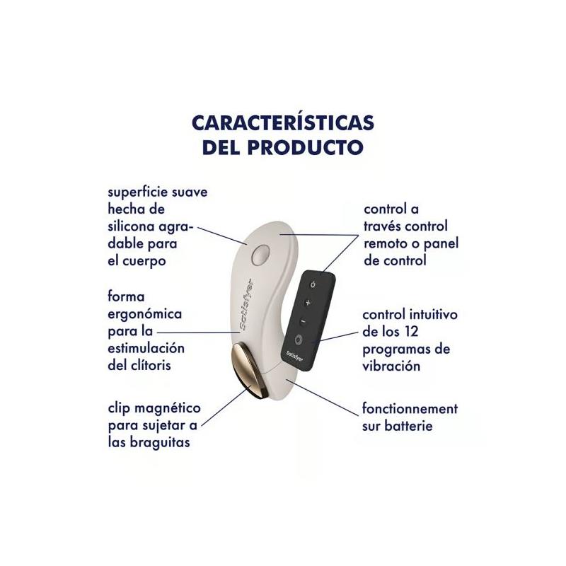 Little Secret Estimulador de Braguita Battery Series Warm Grey