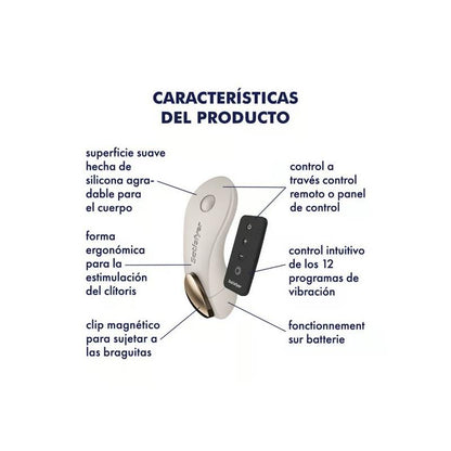 Little Secret Estimulador de Braguita Battery Series Warm Grey