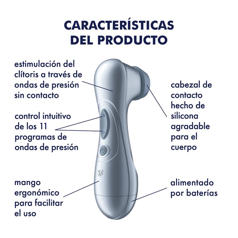 Pro 2 Gen 2 Succionador de Clitoris Battery Series Ice Blue