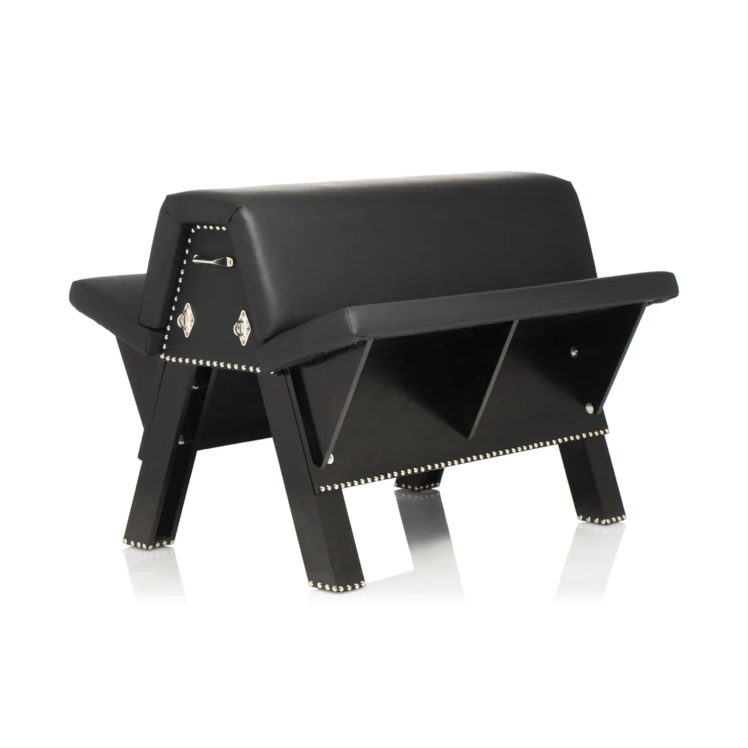 Caballo de sumisión - Banco de bondage - Negro