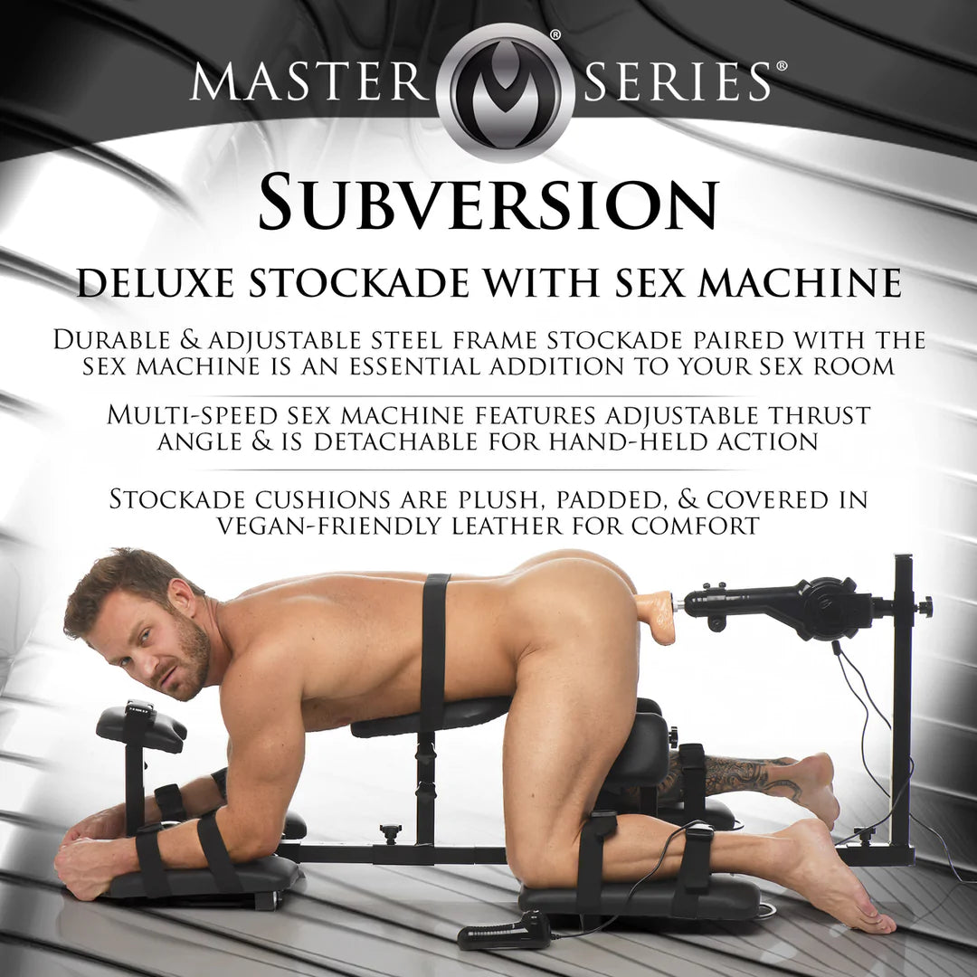 Subversión Deluxe - Empalizada con máquina sexual