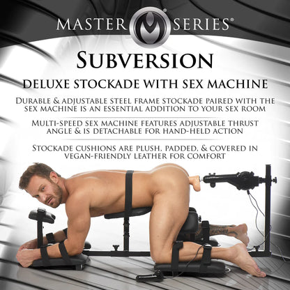 Subversión Deluxe - Empalizada con máquina sexual