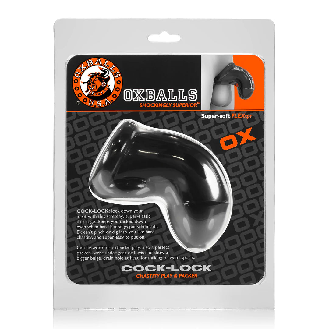Jaula de castidad Cock-lock negro