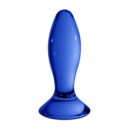 Follower - plug de cristal azul