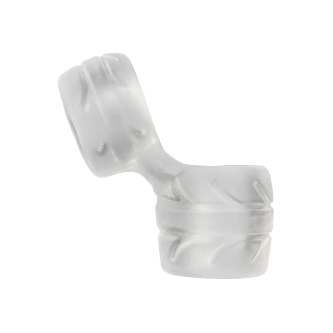 Silaskin Cockring y Ballstretcher Transparente