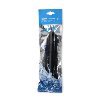 Ducha Anal Limpieza Premium - Ergoflo - 13 cm Negro