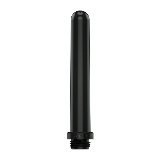 Ducha Anal Limpieza Premium - Ergoflo - 13 cm Negro