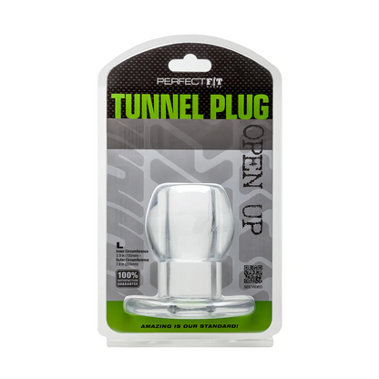 Tunel Plug Hollow L Transparente