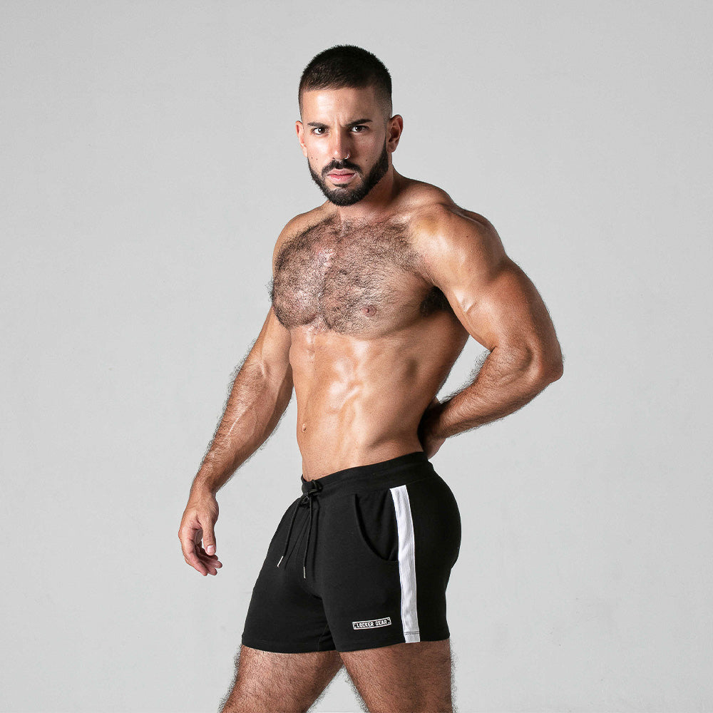 TOUCH IT MINI-SHORT Negro/Blanco XL