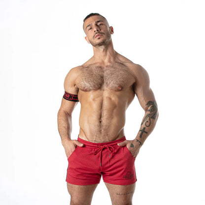 SWEAT IT SHORT Rojo/Negro M