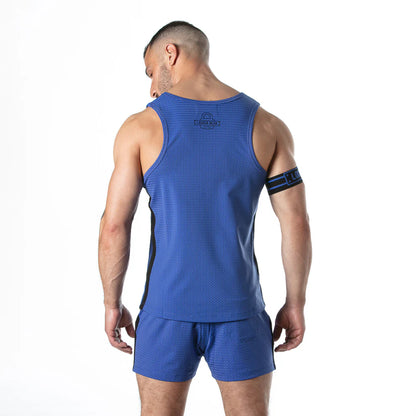 Camiseta tirantes SPORT MESH Azul/Negra M